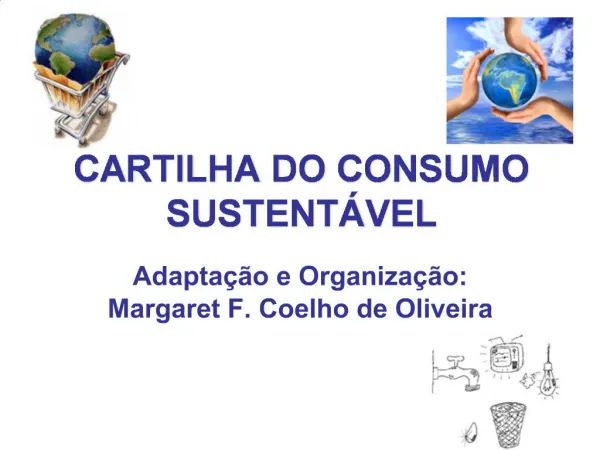 CARTILHA DO CONSUMO SUSTENT VEL