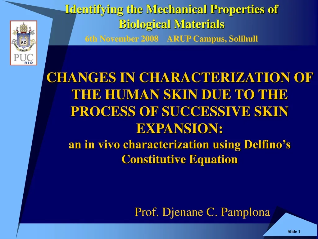 identifying the mechanical properties