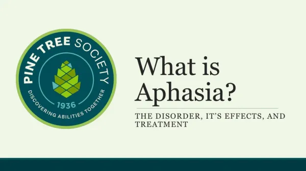 What is Aphasia?