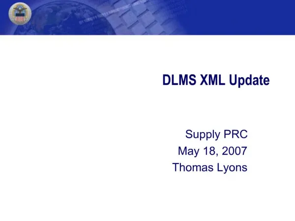 DLMS XML Update