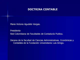 DOCTRINA CONTABLE - slide 1