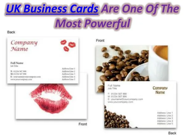 Uk Business Cards