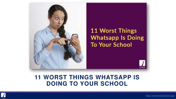 11 Worst Things Whatsapp Is Doing To Your School