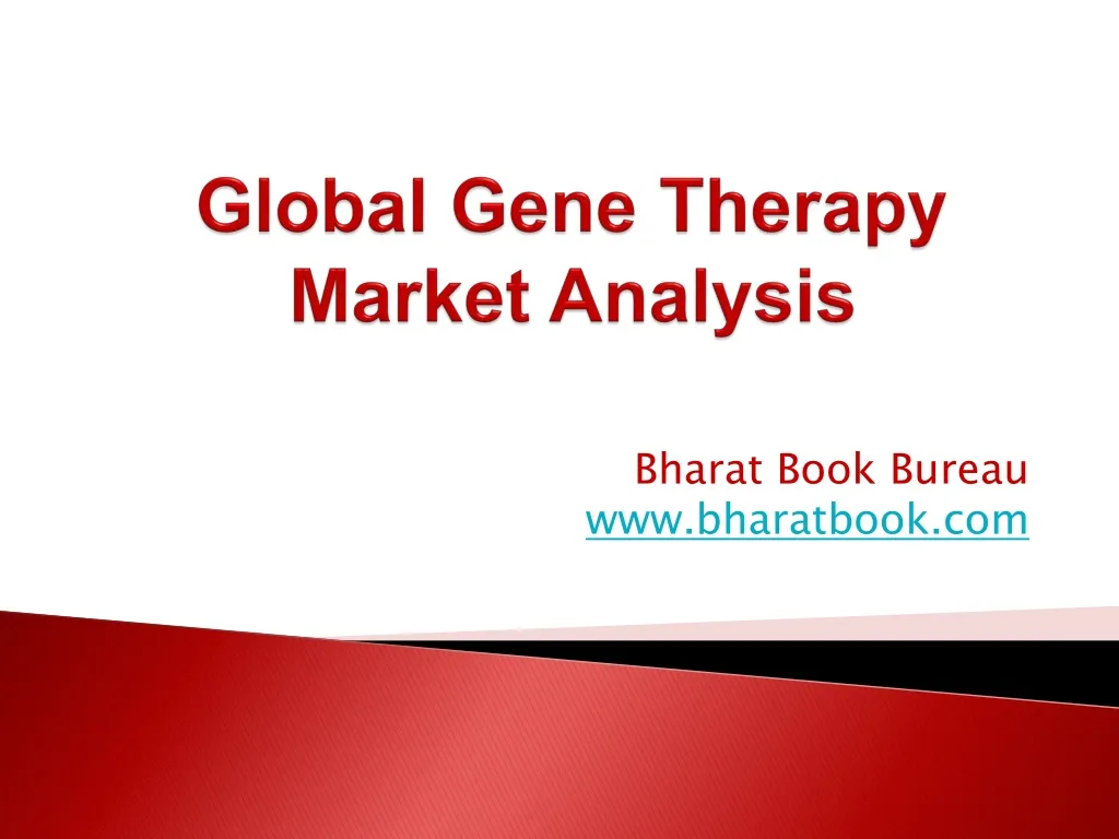 global gene therapy market analysis