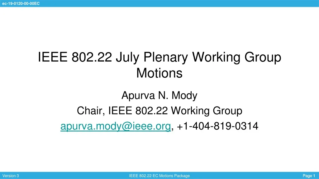 ieee 802 22 july plenary working group motions