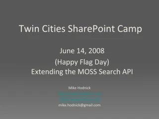 Twin Cities SharePoint Camp