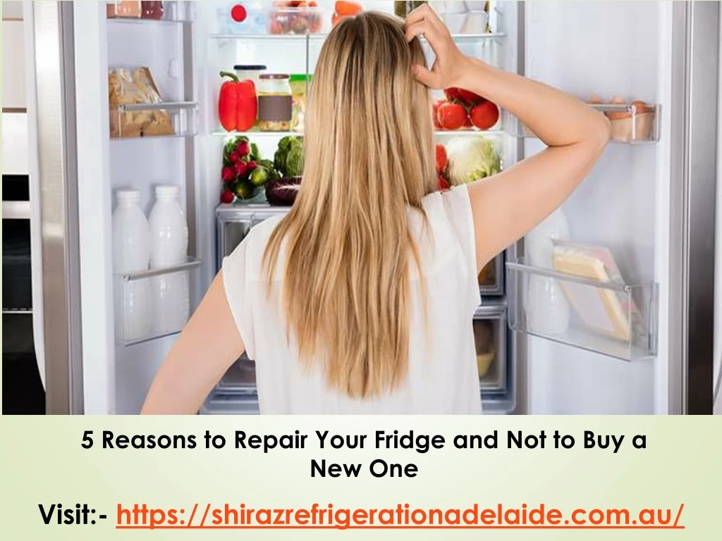 5 reasons to repair your fridge