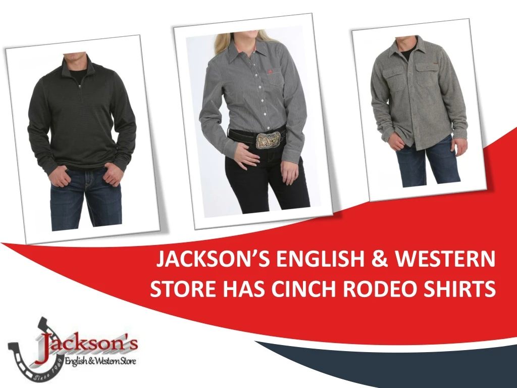 jackson s english western store has cinch rodeo