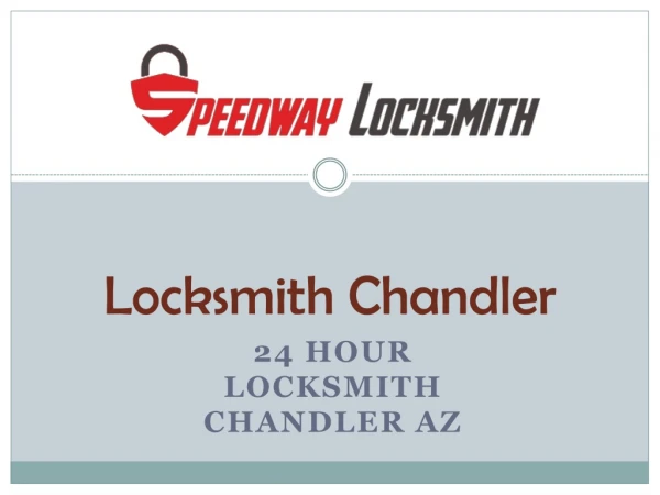 Locksmith Chandler
