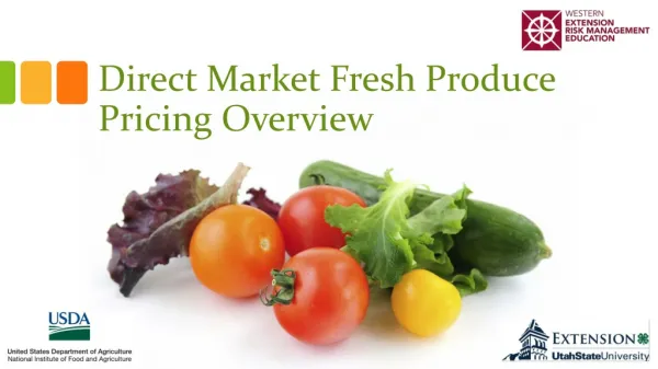 Direct Market Fresh Produce Pricing Overview