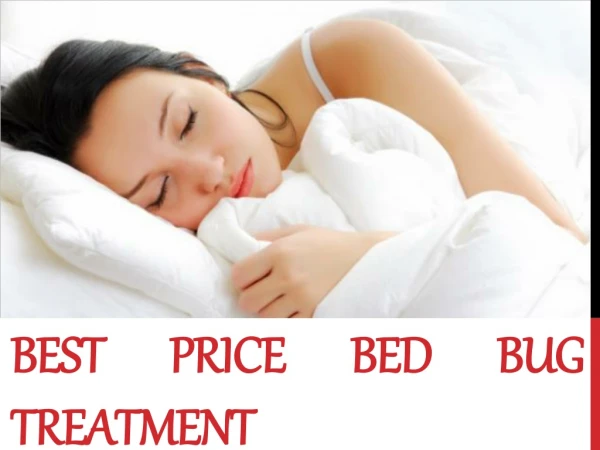 best price bed bug treatment