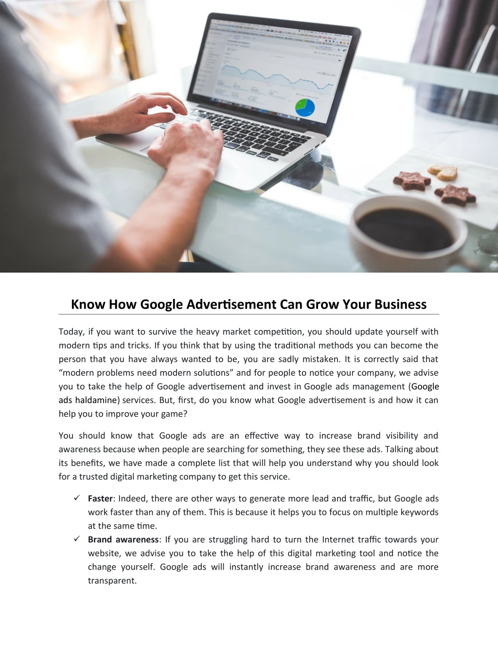 know how google advertisement can grow your