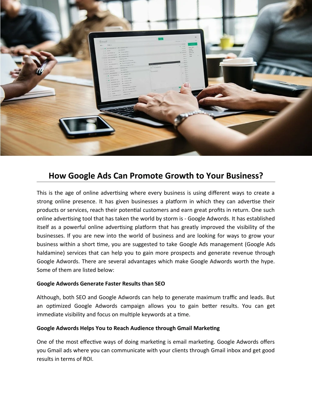 how google ads can promote growth to your business