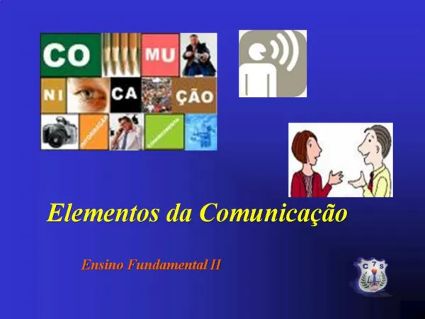Elementos da Comunica o