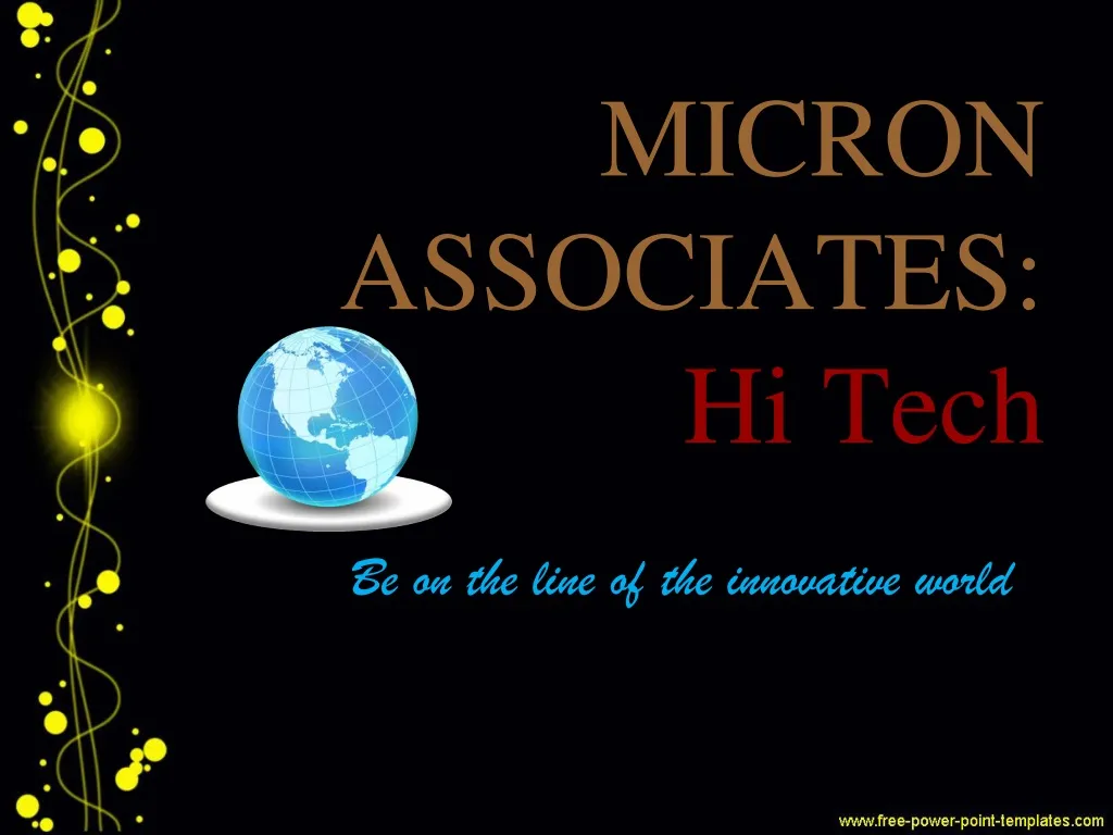 micron associates hi tech