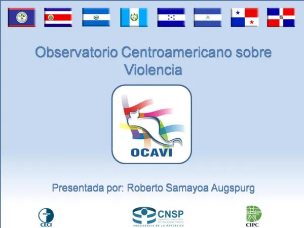 Observatorio Centroamericano sobre Violencia