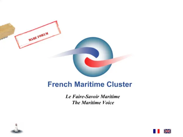 French Maritime Cluster