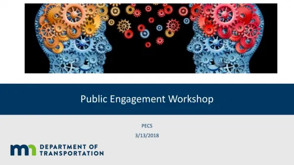 Public Engagement Workshop