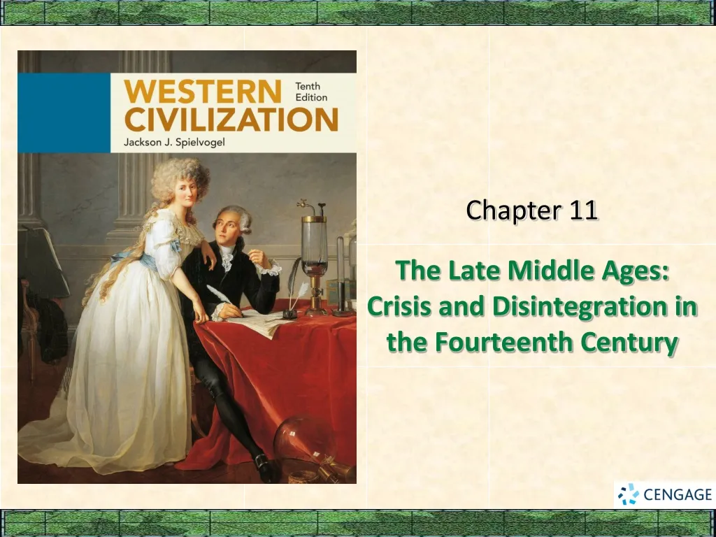 the late middle ages crisis and disintegration in the fourteenth century