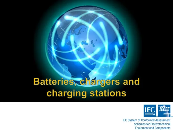 Batteries, chargers and charging stations