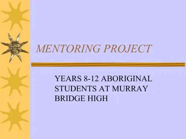 MENTORING PROJECT
