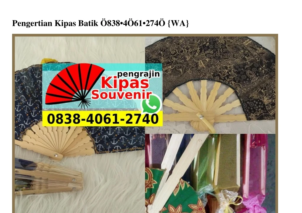 pengertian kipas batik 838 4 61 274 wa