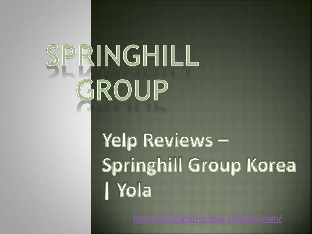 springhill group