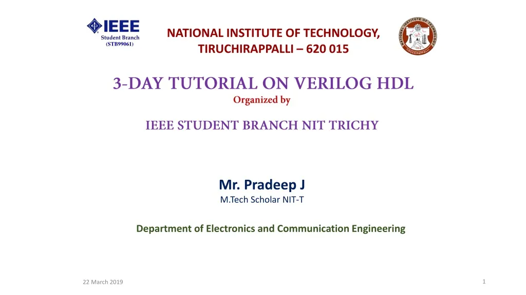 national institute of technology tiruchirappalli