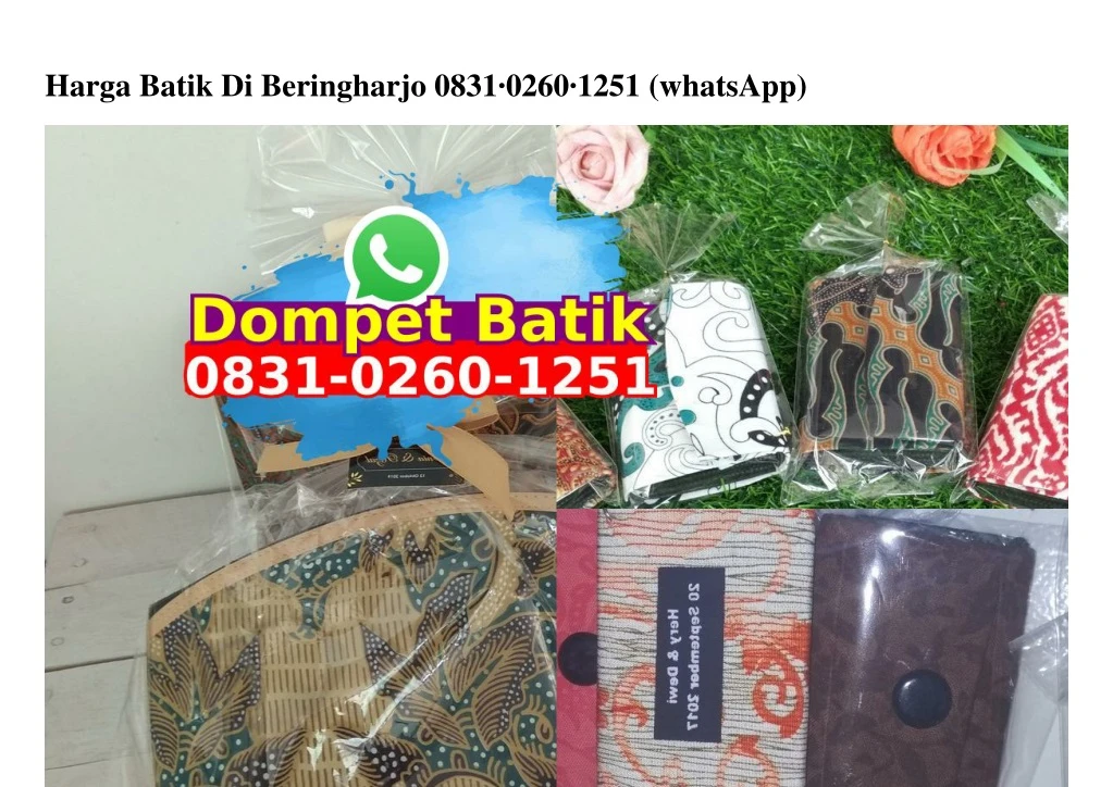 harga batik di beringharjo 0831 0260 1251 whatsapp