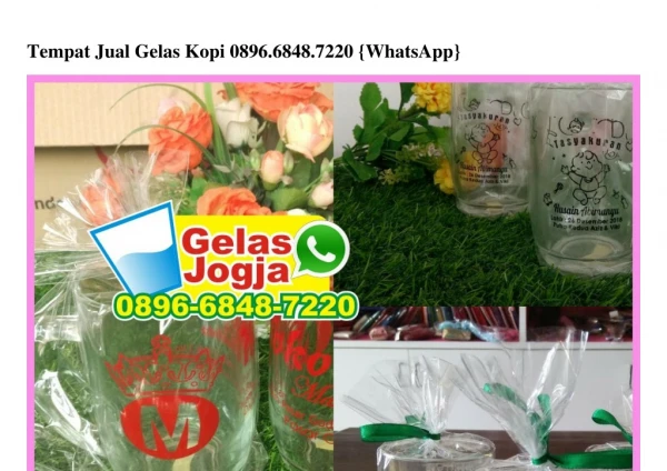 tempat jual gelas kopi 0896 6848 7220 whatsapp