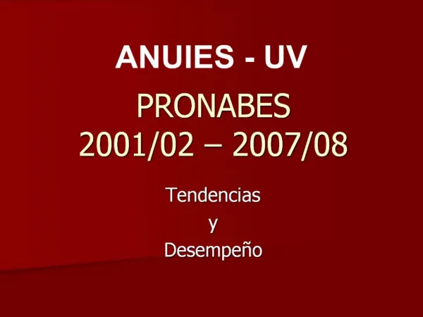 PRONABES 2001