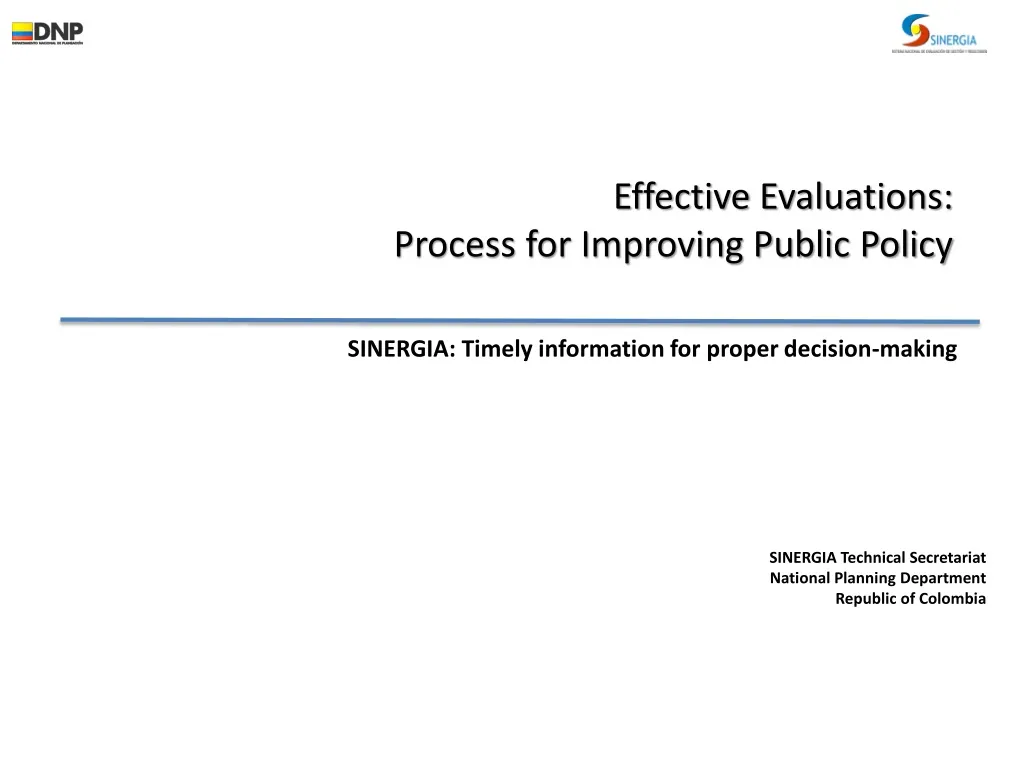 effective evaluations process for improving