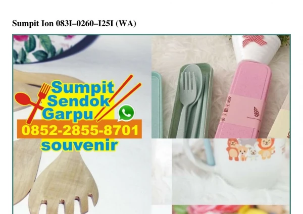 sumpit ion 083i 0260 i25i wa