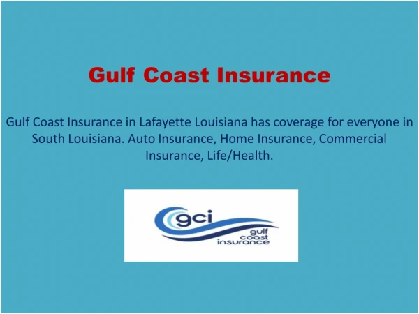 gulf coast insurance