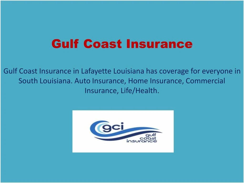 gulf coast insurance