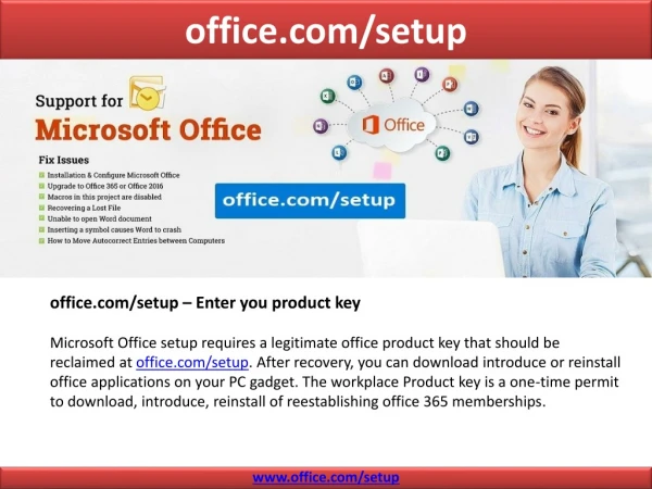 office com setup
