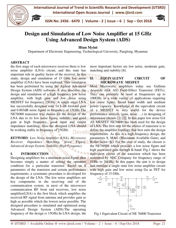 international journal of trend in international