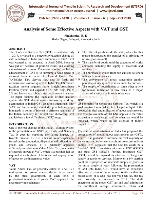 international journal of trend in international
