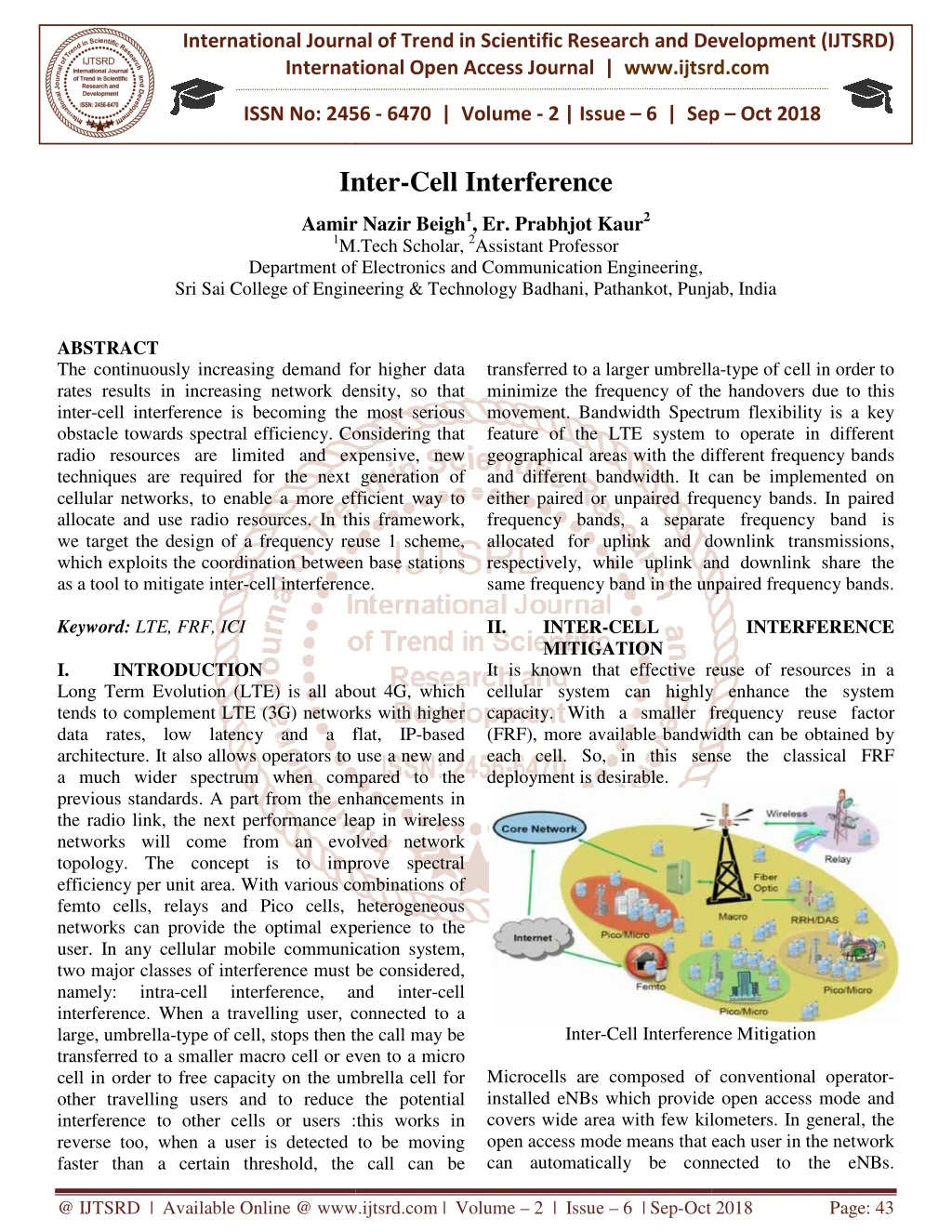 international journal of trend in international