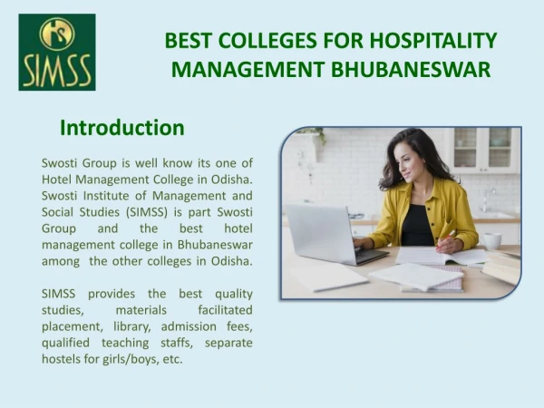 Best colleges for hospitality management Bhubaneswar