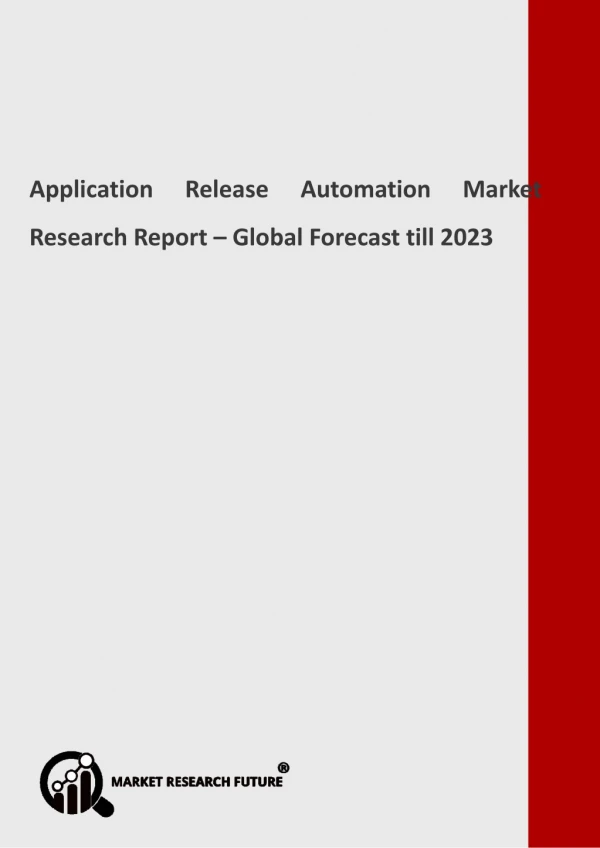 application release automation market research