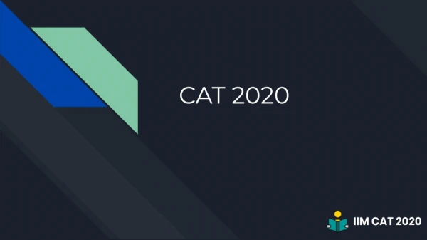 CAT 2020