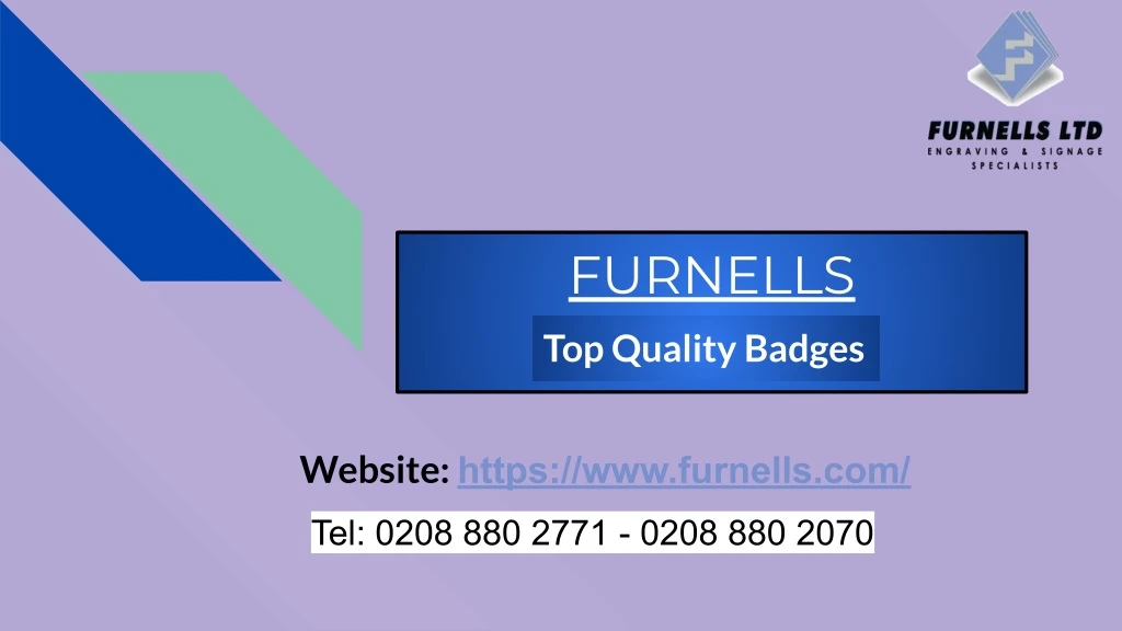 furnells top quality badges