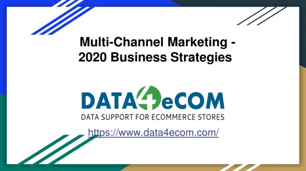Multi Channel Marketing - Strategy to Increase eCommerce Sales