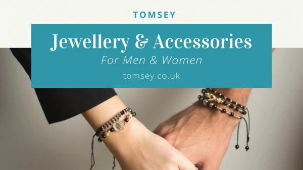 Shop Best Men's Designer Jewellery - Tomsey