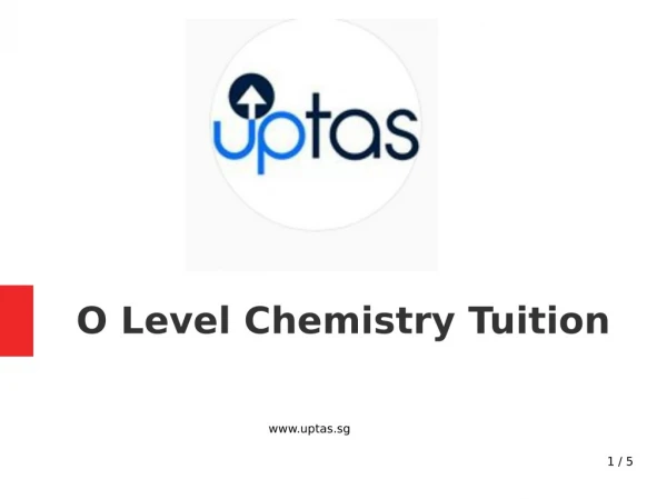 H2 Chemistry Tuition