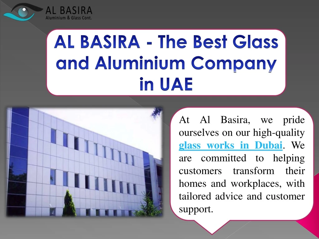 al basira the best glass and aluminium company