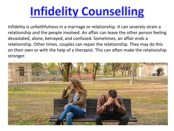 Infidelity Counselling Calgary