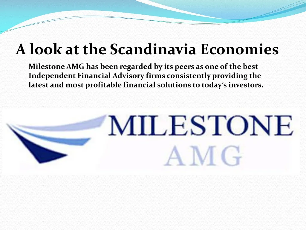 a look at the scandinavia economies