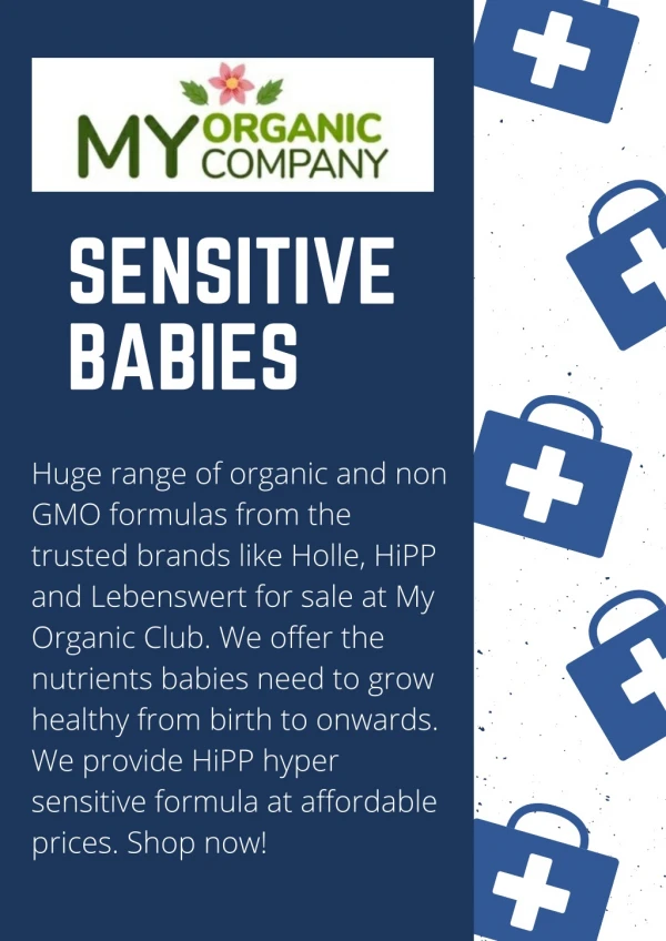 HiPP Hyper Sensitive Formula - Buy Organic and Quality Products Online - myorganiccompany